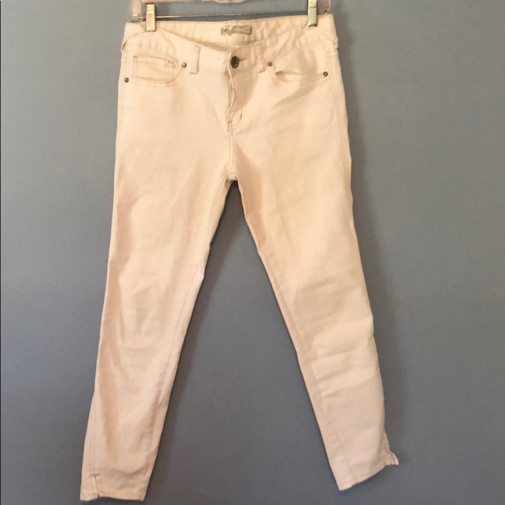 Free people white jeans